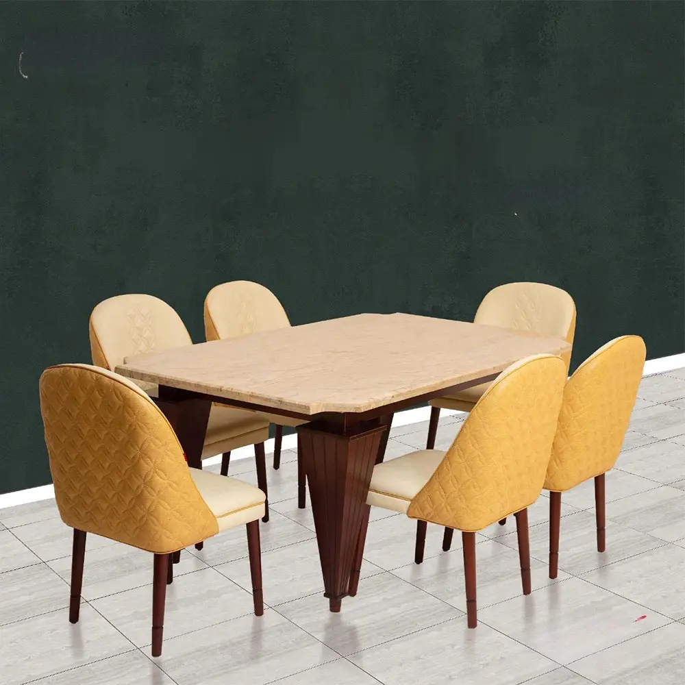 Cairo 6Seater Dining TablePremium Beech Wood Brothers Furniture