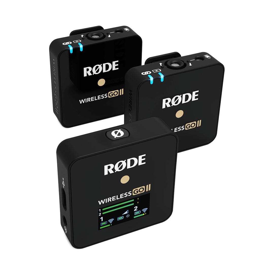 Rode Wireless GO II Dual Channel Wireless Microphone System