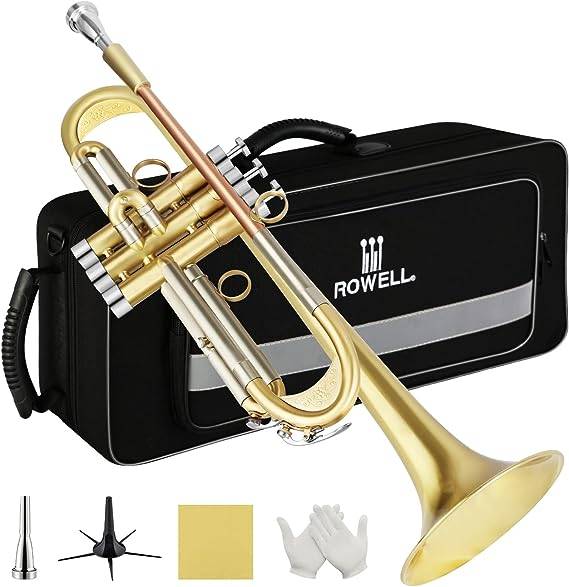 Rowell Professional Trumpet Golden