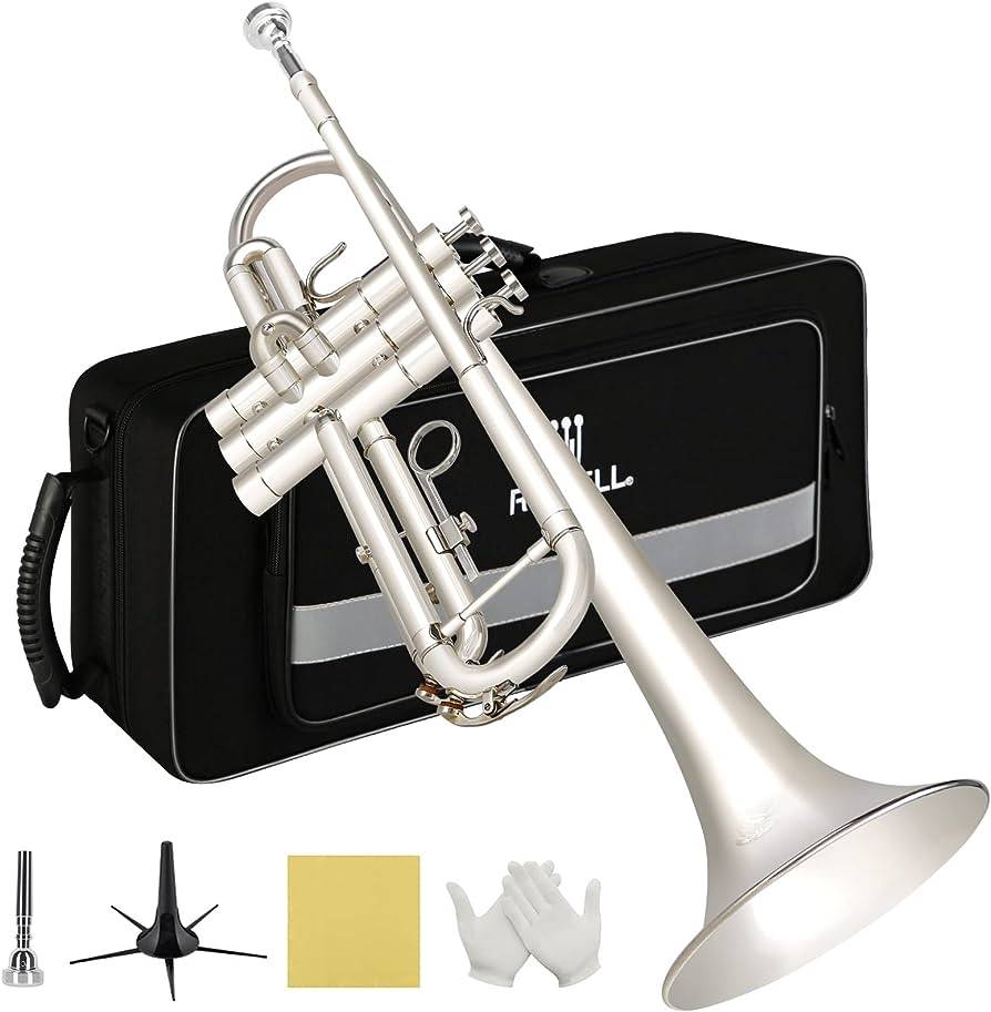 Rowell Professional Trumpet Silver