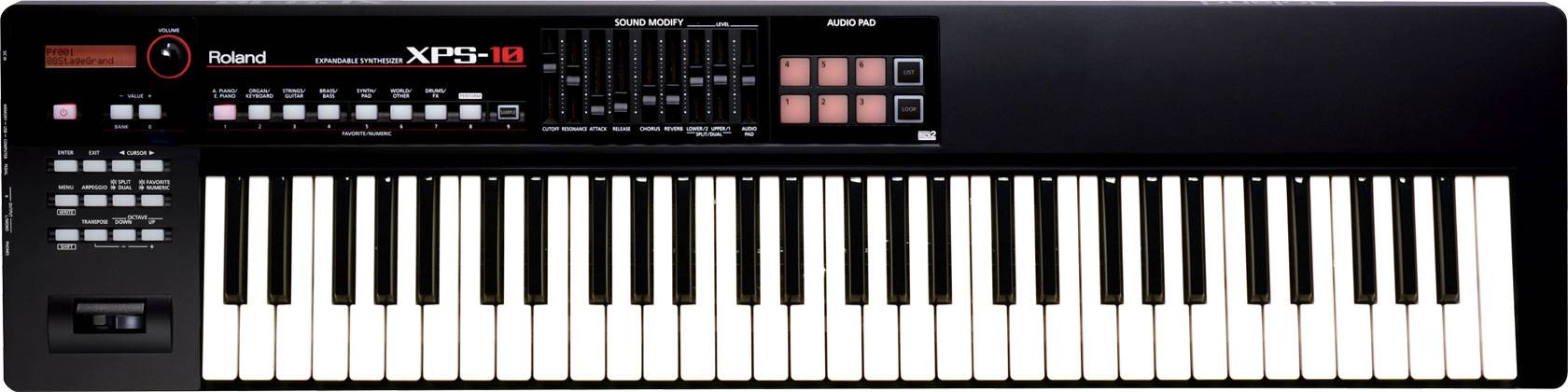 Roland XPS-10 Expandable Synthesizer Pro Keyboard (Black)