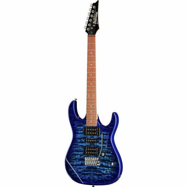 Ibanez Gio GRX70QA Electric Guitar - Transparent Blue Burst