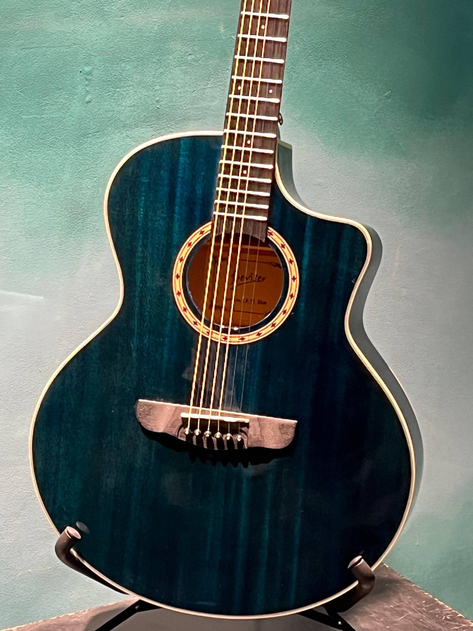 Deviser Acoustic Guitar LK 11 Blue