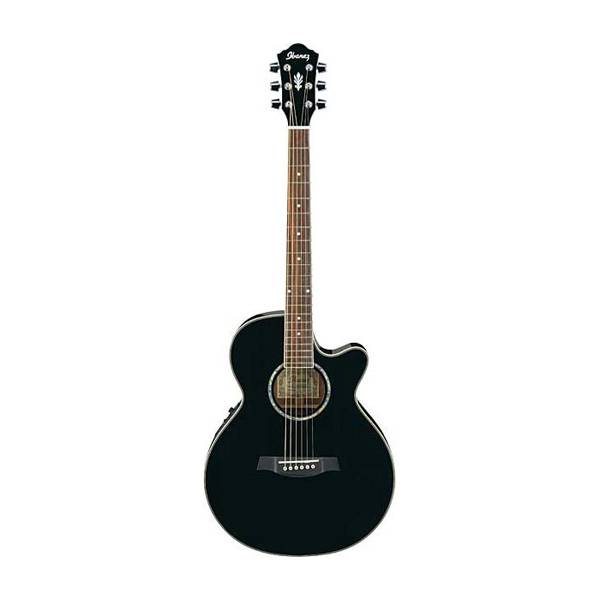 Ibanez AEG10E BK 6 String Semi Acoustic Guitar